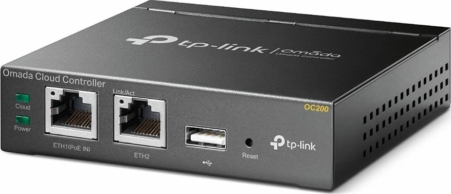 Kontroller rrjeti TP-Link Omada OC200 Cloud, PoE, i zi