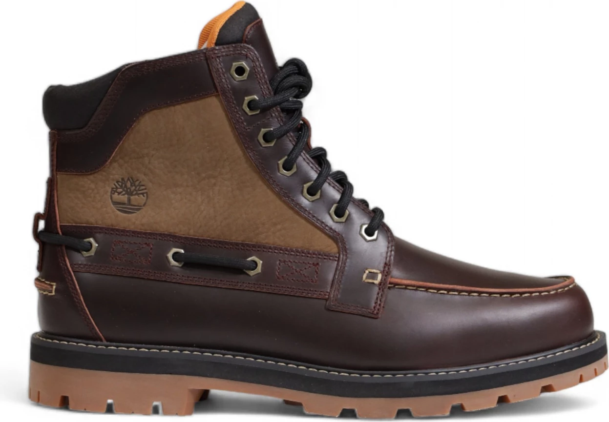 Çizme për meshkuj Timberland Mid Lace Boot TB0A697HEIW, ngjyrë lëkure