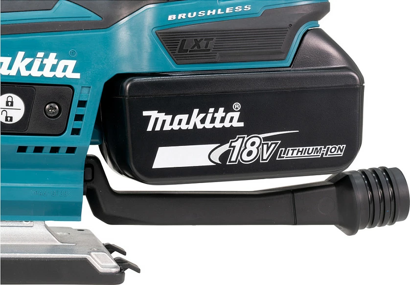 Sharrë tifo Makita DJV185RF1J, 18V, brushless, dorezë e sipërme, jeshile