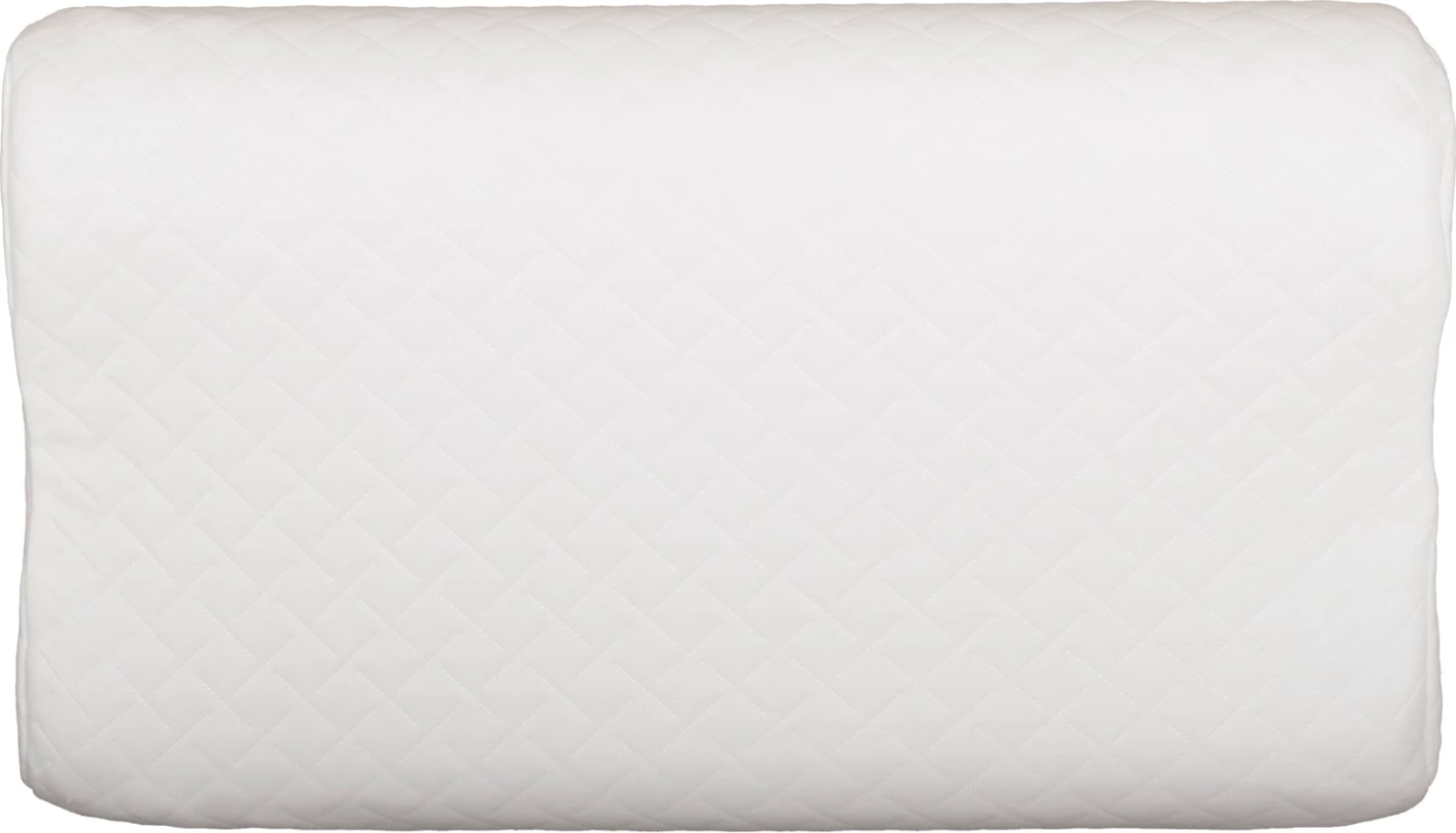 Jastëk për gjumë BEZEL FH673 shkumë memorie - pëlhurë e bardhë 55x32Hcm