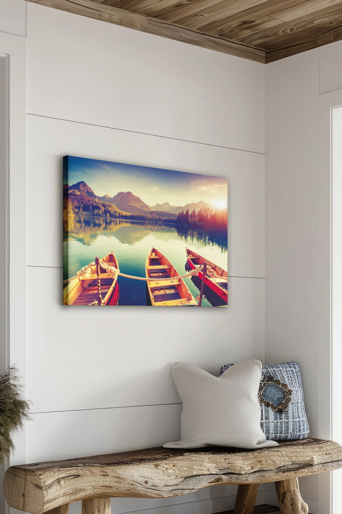 Pikturë dekorative në kanavacë, shumëngjyrëshe, Wallity, Ersyfdc146, 40x60cm