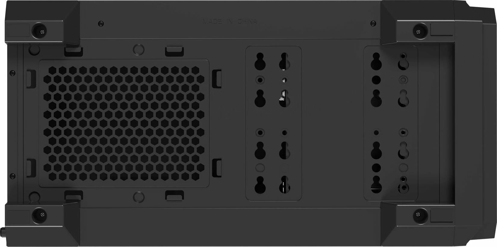Kasë GENESIS Irid 503 ARGB V2 NPC-1559 Micro Tower, Micro-ATX/Mini-ITX, x4 ventilatorë ARGB 120mm, e zezë