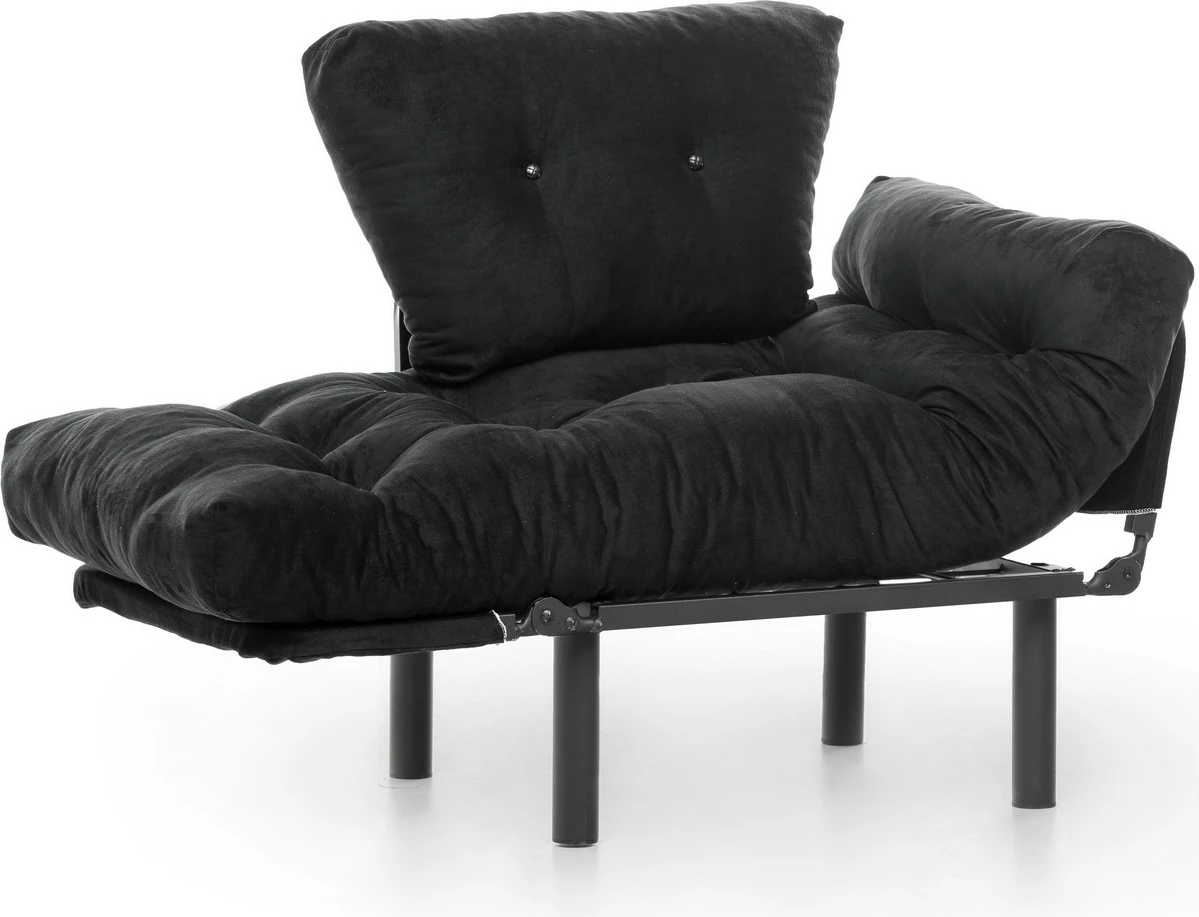 Karrige Wing Nitta, e zezë, Atelier del Sofa