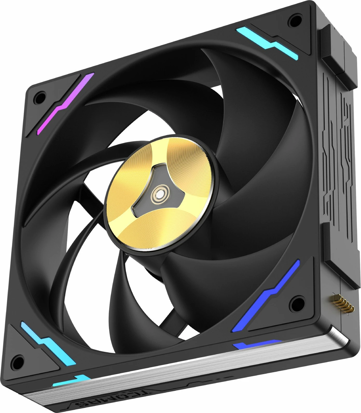 Ventilator për kasë PC Tcomas FC700 PRO 120mm ARGB PWM 3200rpm, i zi, 1 copë