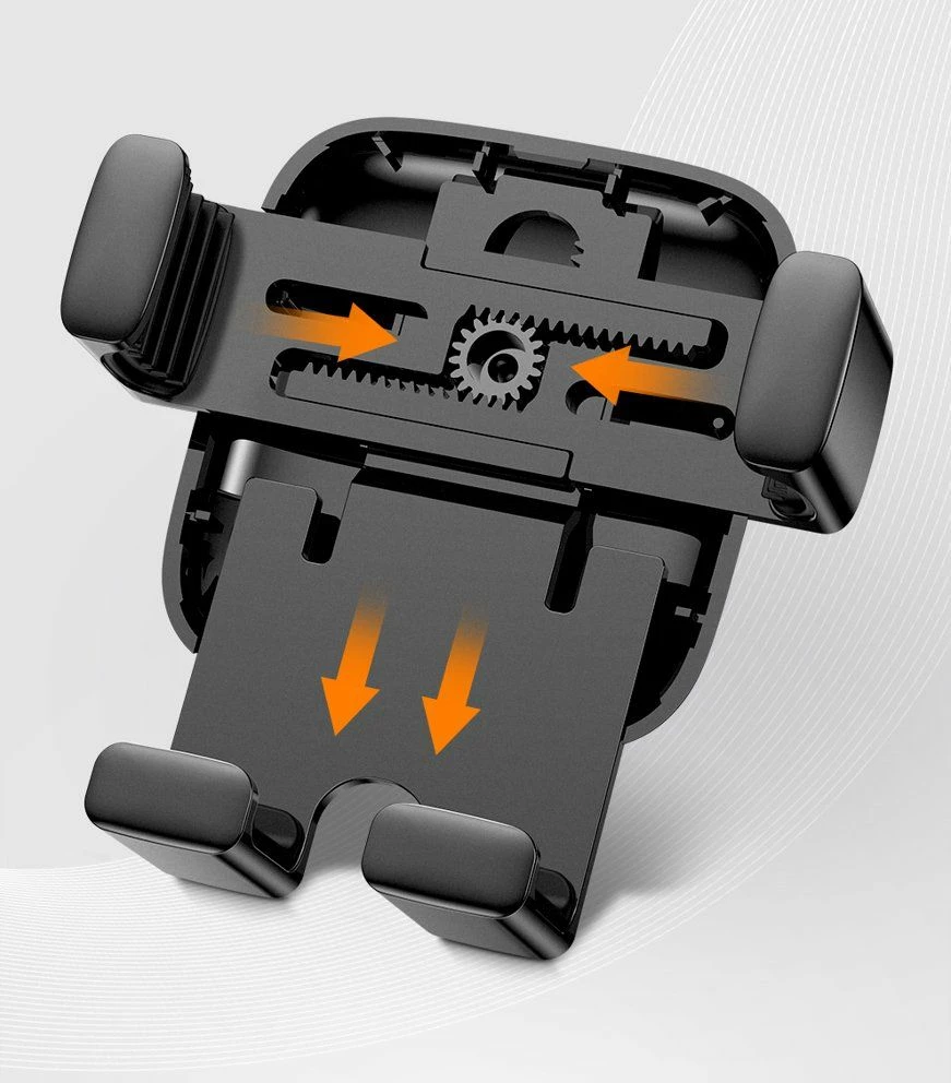 Mbajtëse telefoni për makinë Baseus Cube SUYL-FK01, Gravity, për grilë ventilimi, 4.7-6.5", e zezë