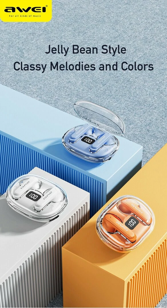 Kufje Me Bluetooth AWEI T86 ENC (Zezë)