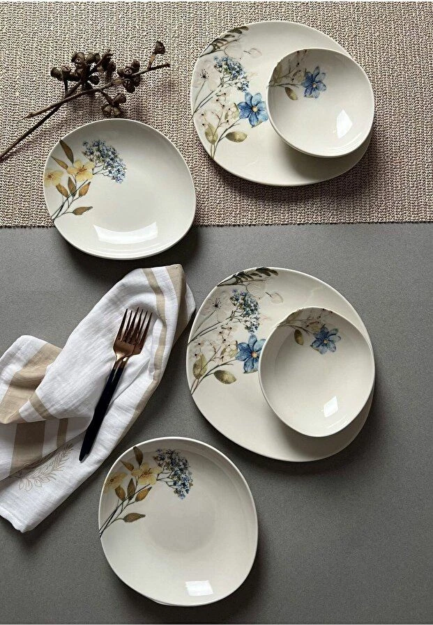 Set enësh për drekë (12 copë), Hermia Concept, PBL12YKPRS1015