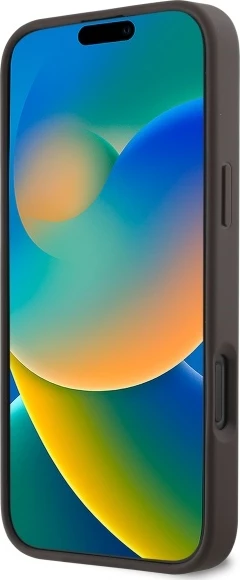 Mbështjellës Guess GUHMP16XP4SM4MW për iPhone 16 Pro Max 6.9", MagSafe, Kafe