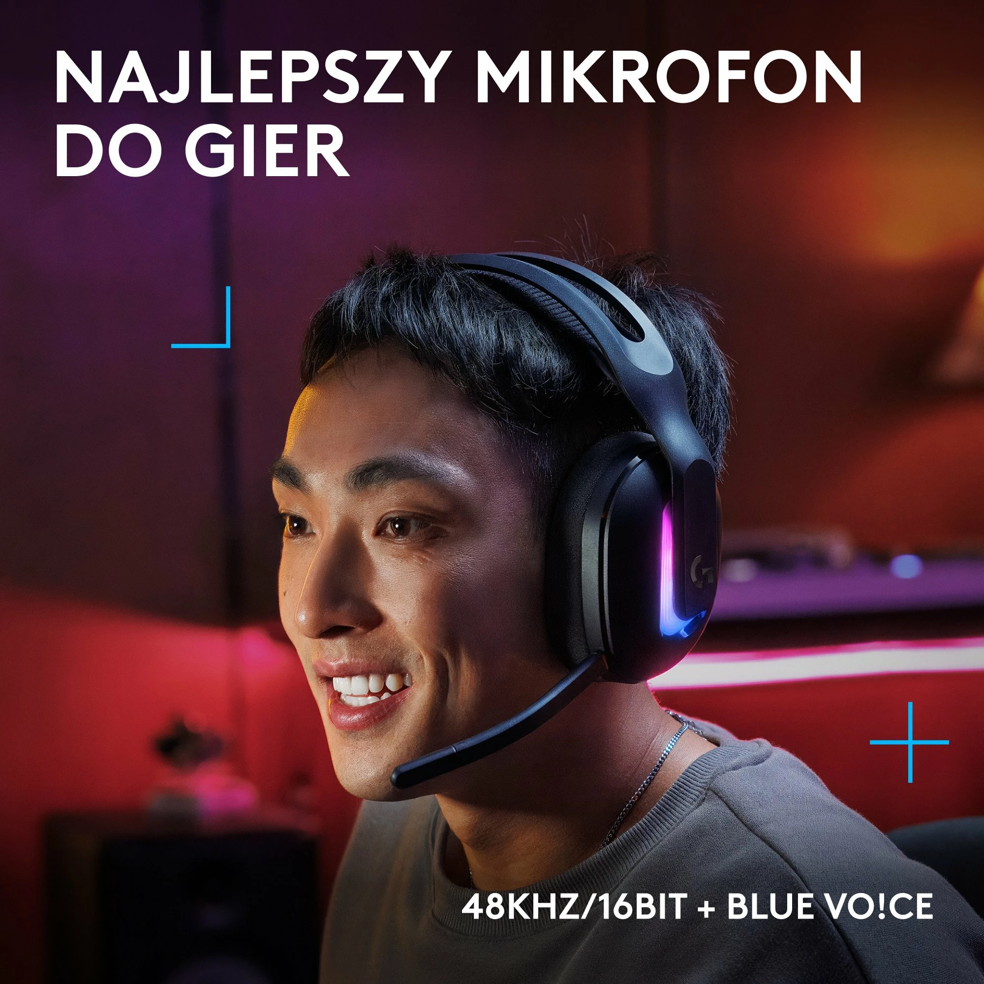 Kufje gaming Logitech G522 LIGHTSPEED 981-001544, pa tela, RGB, USB/USB-C, Bluetooth, të zeza