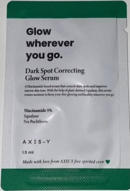 Serum për fytyrë AXIS-Y Dark Spot Correcting Glow Serum për femra 1.5ml