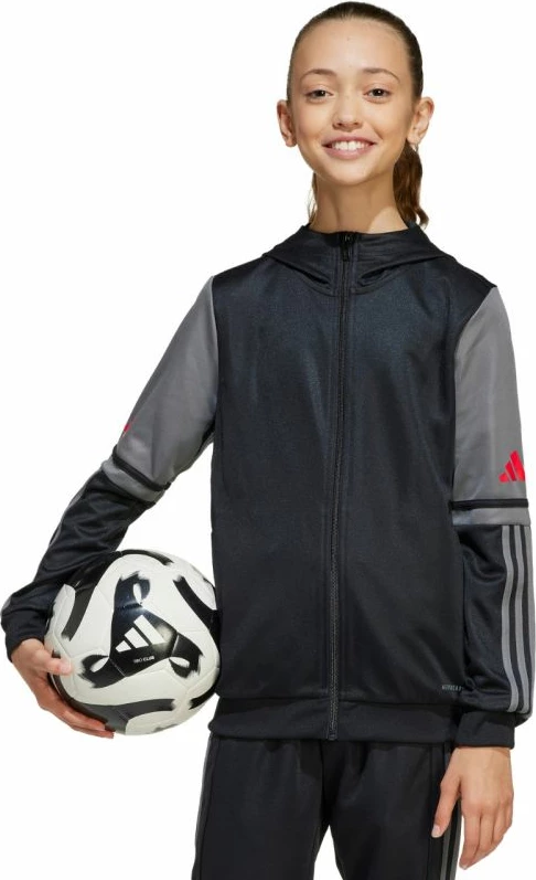 Duks për fëmijë adidas, i zi [Madhësia: 128 cm]