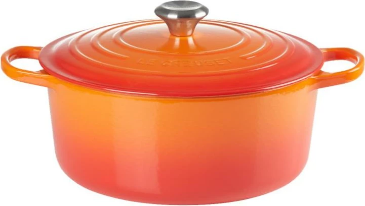 Kaserolë gize Le Creuset Signature round 28 cm 21177280902430 e kuqe