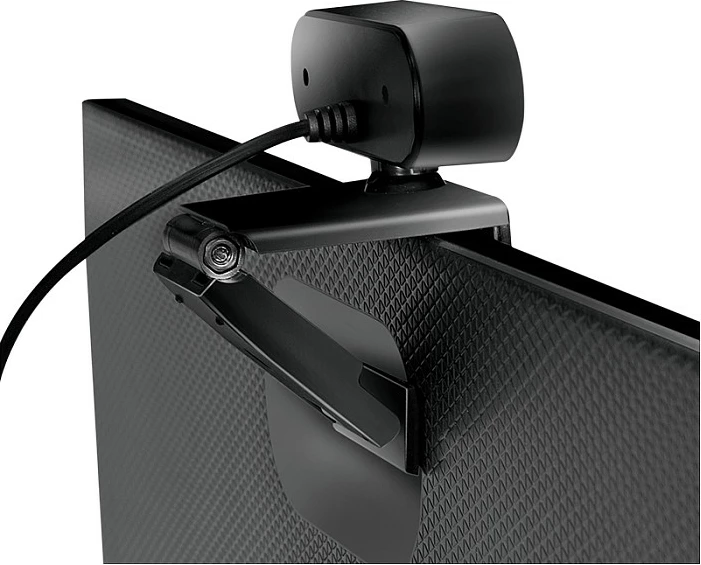Webkamerë LogiLink HD USB 1280x720 me mikrofon, e zezë