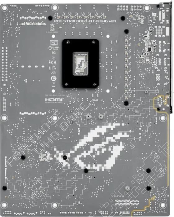 Pllakë amë ASUS ROG STRIX B860-A GAMING WIFI, DDR5, LGA1851, ATX, Wi‑Fi 7, 2.5GbE, USB4, e bardhë