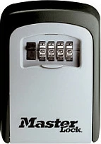 Kasafortë për qelësa Master Lock Classic 5401EURD, kod kombinimi, montim në mur, metal, zi/gri
