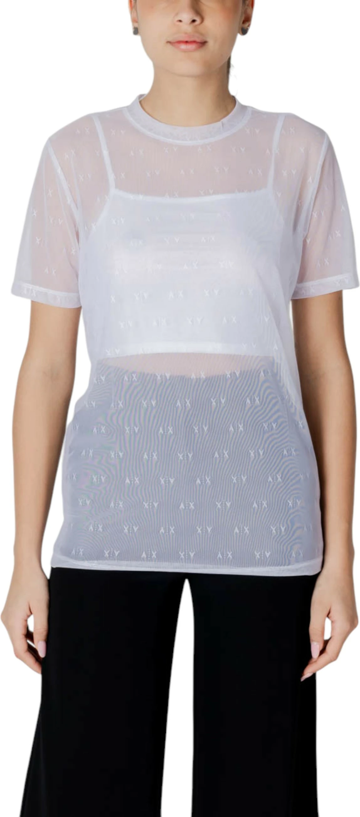 Maicë për femra Armani Exchange XW000533 AF13192, e bardhë