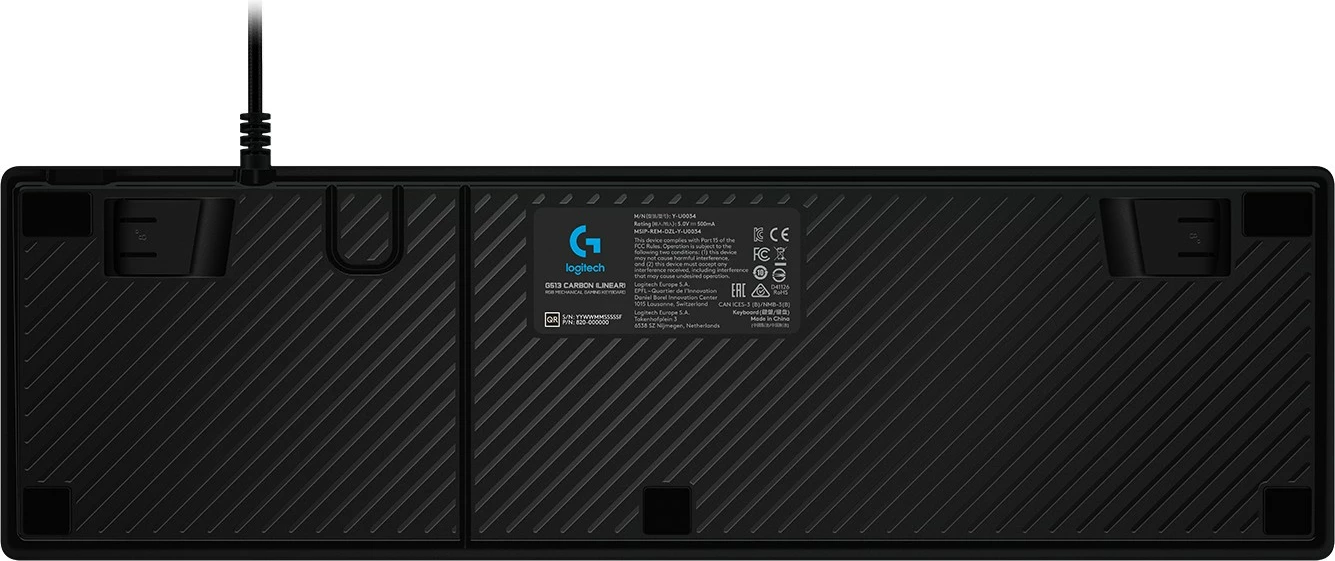Tastierë mekanike Logitech G513 CARBON GX Brown, carbon