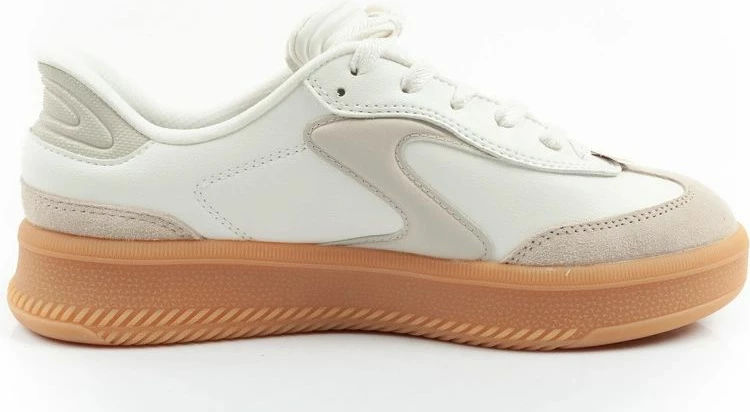 Atlete femra Skechers Lifted Luxe Slip-Ins, të bardha