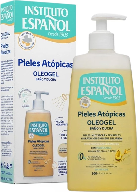 Xhel dushi për trup Instituto Espanol Atopic, 300ml
