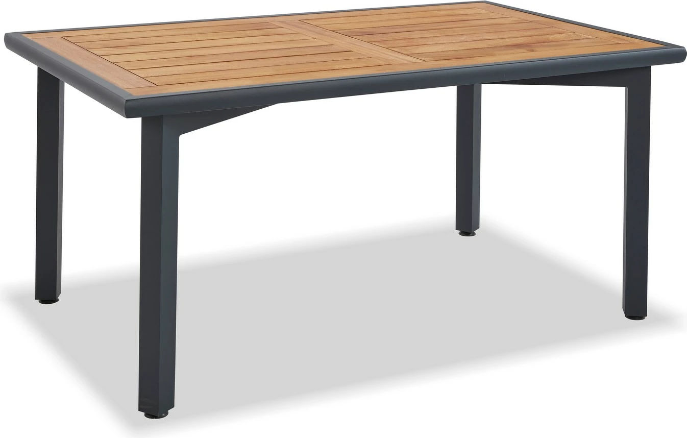 Set lounge për kopsht, Skye Decor, Berlin, ngjyrë antracit, dru, 6 pjesë