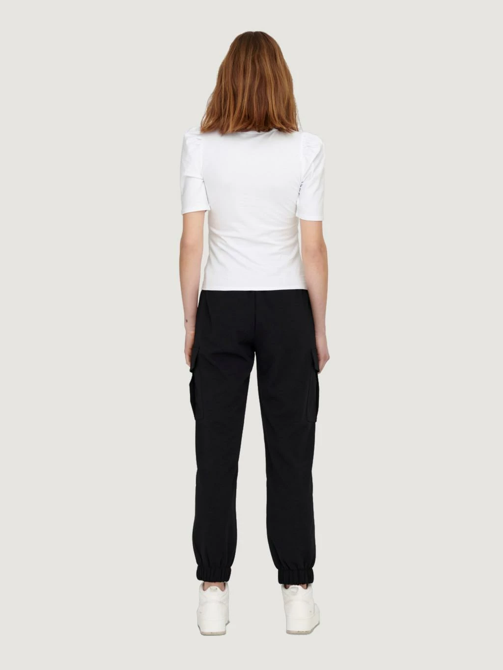Maicë për femra Only ONLLIVE LOVE 2/4 PUFFTOP JRS NOOS 15282484, e bardhë [Madhësia: XS]