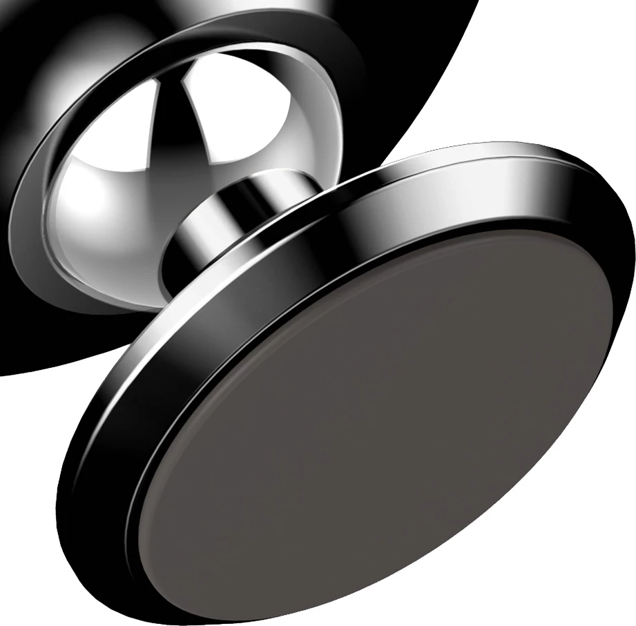 Mbajtës magnetik për celular Baseus Small Ears 360°, ngjitës, i zi