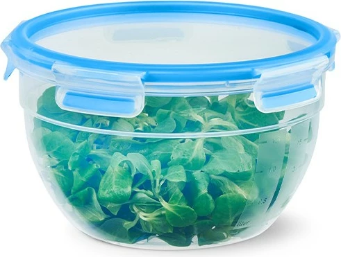 Set enësh plastike Emsa Clip & Close N1011600, 2 copë, transparente/blu