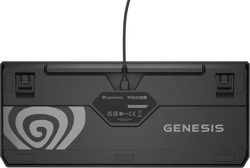 Tastierë mekanike Genesis Thor 230 TKL, Outemu Brown, RGB, anglisht, e zezë