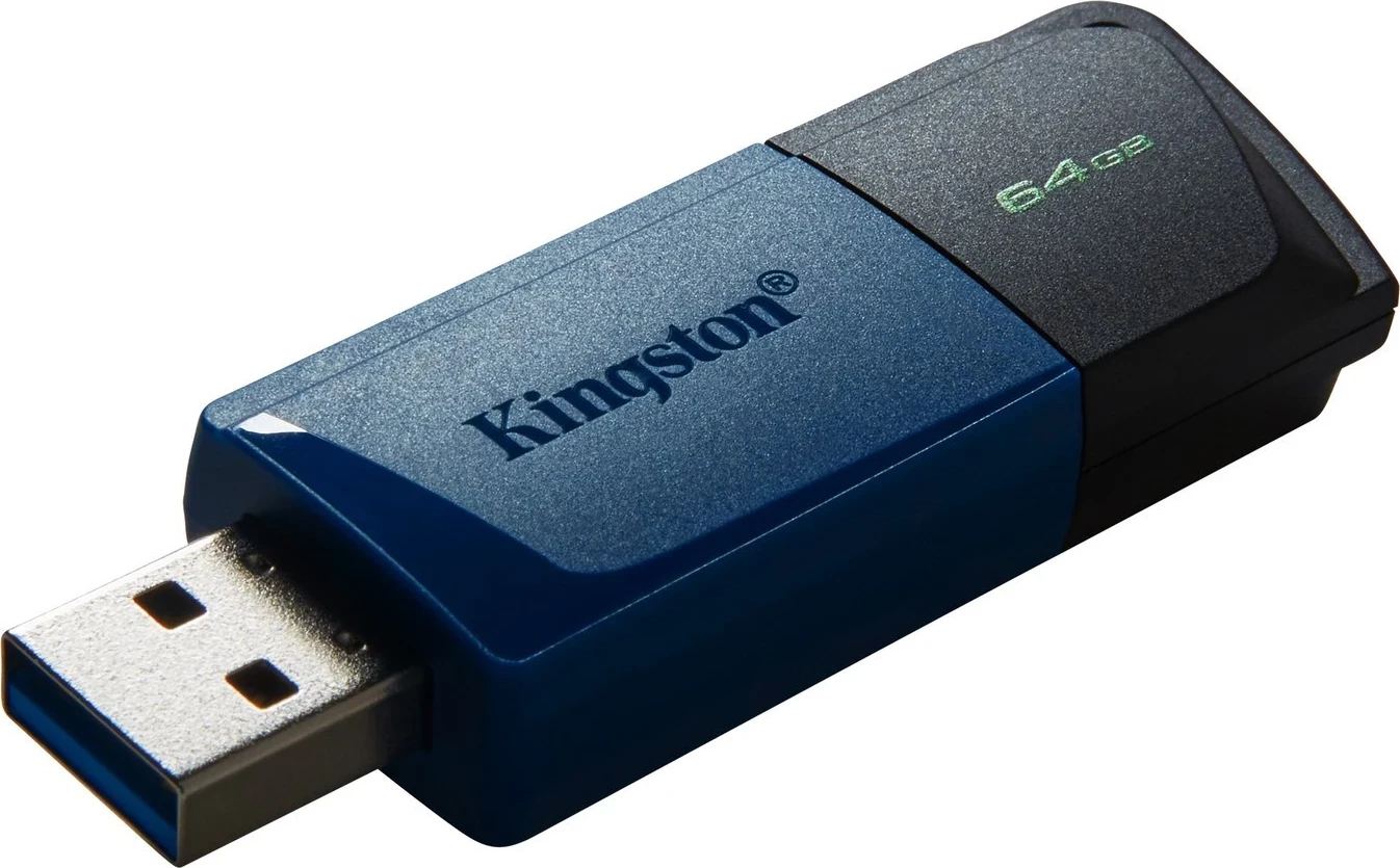 USB Kingston DataTraveler Exodia M, 64GB, e kaltër