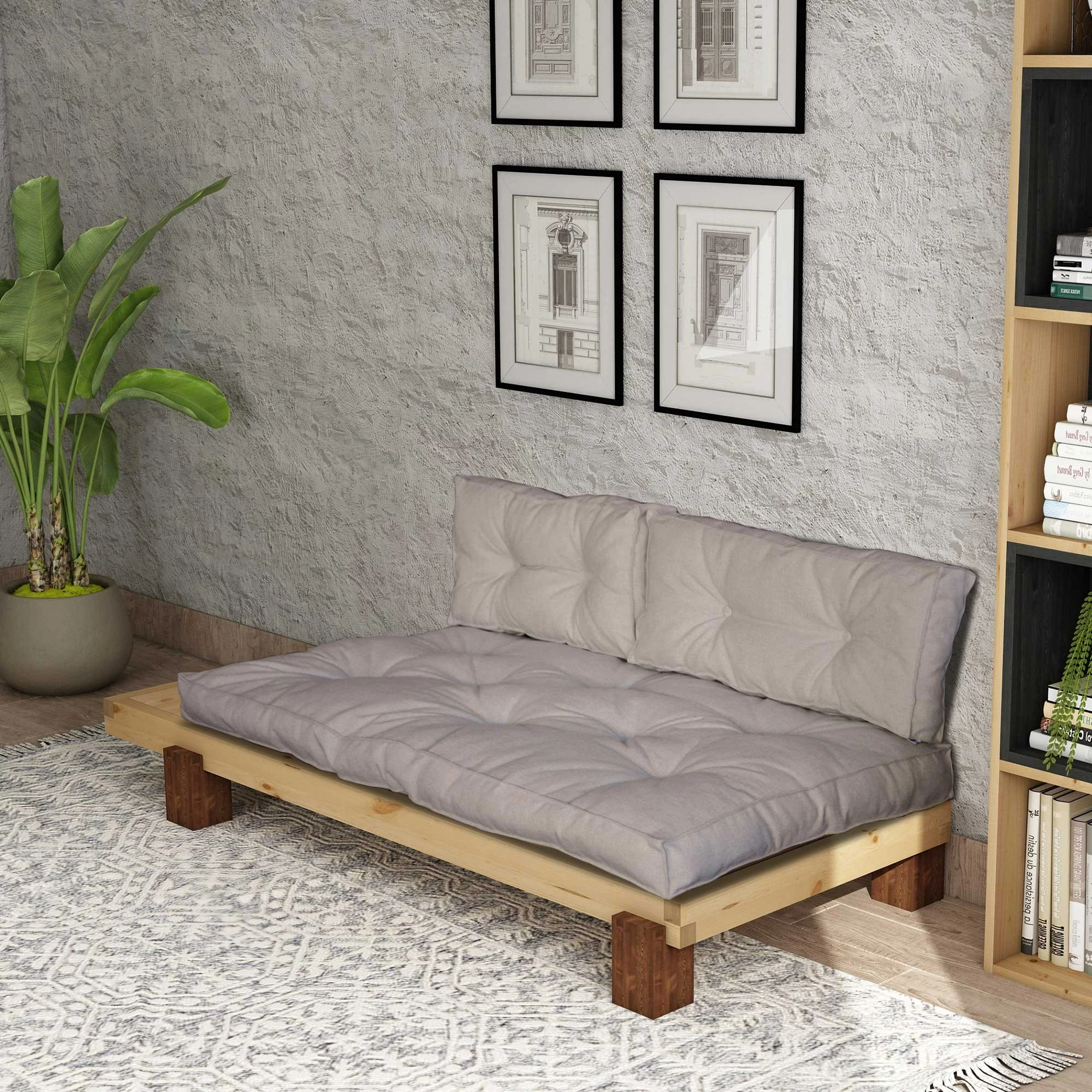 Lounger Atelier del Sofa, ngjyrë natyrale/bezhë, CPT8372-200