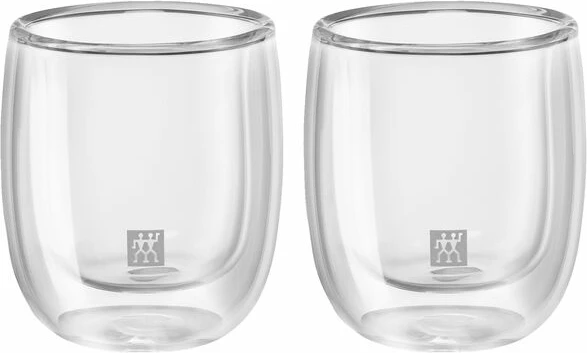 Set me 2 gota me 2 mure për espresso Zwilling, 80 ml