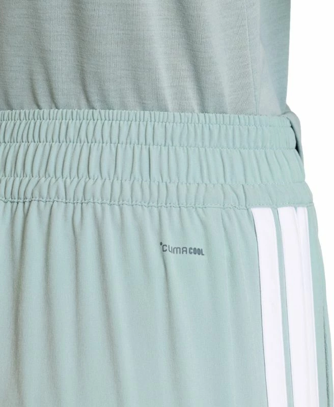 Pantallona sportive adidas Workout Essentials 3-Stripes Woven për femra, mint [Madhësia: XS]