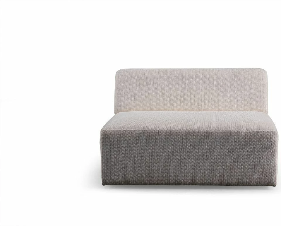 Kënd divan Melva, ngjyrë e bardhë, Atelier del Sofa (L1,5 + O2 + Chl Djathtas)