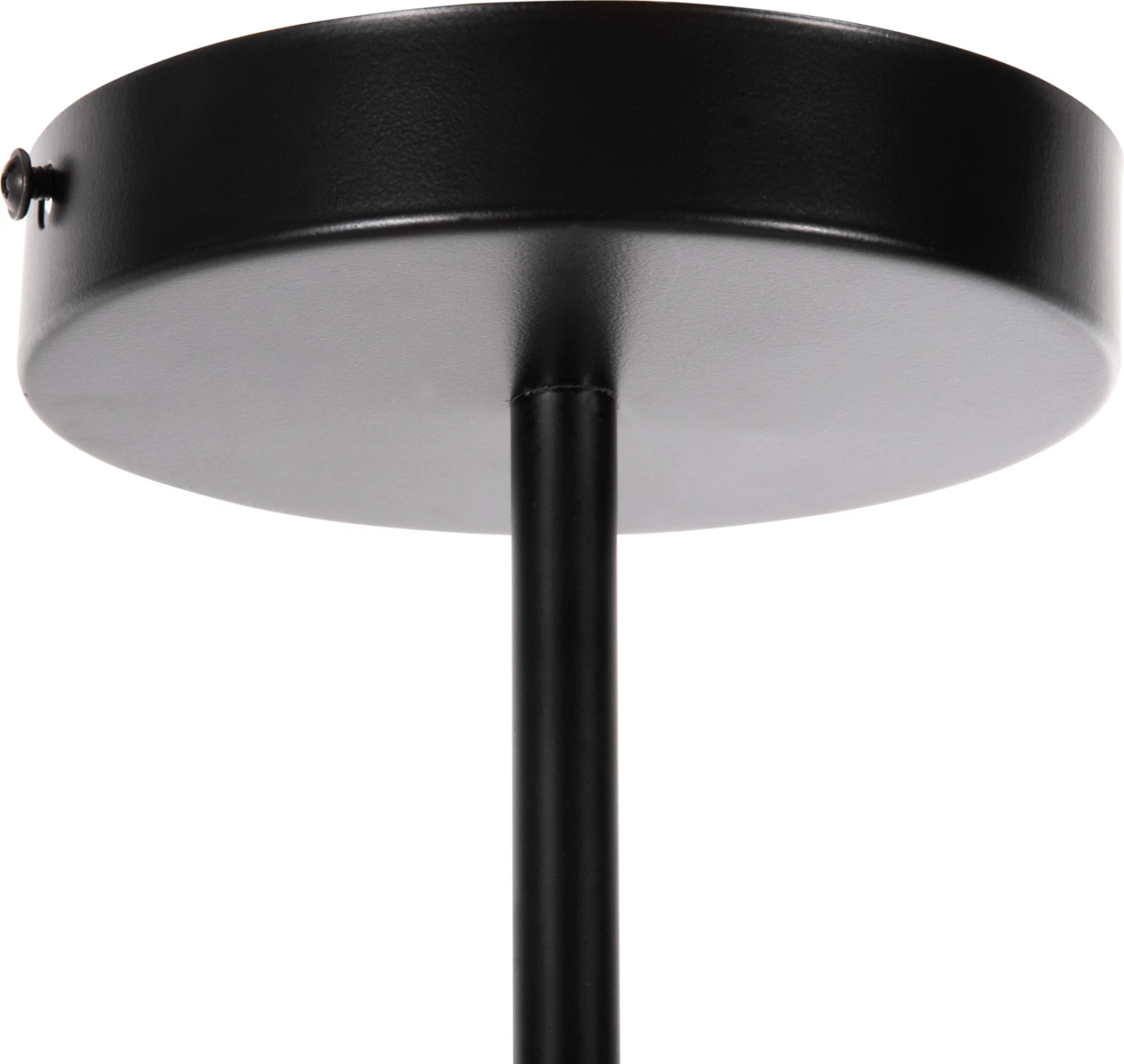 Llambë tavanore me shumë drita, FH4170, metal i zi, qelq i bardhë, Φ90x97,5H cm