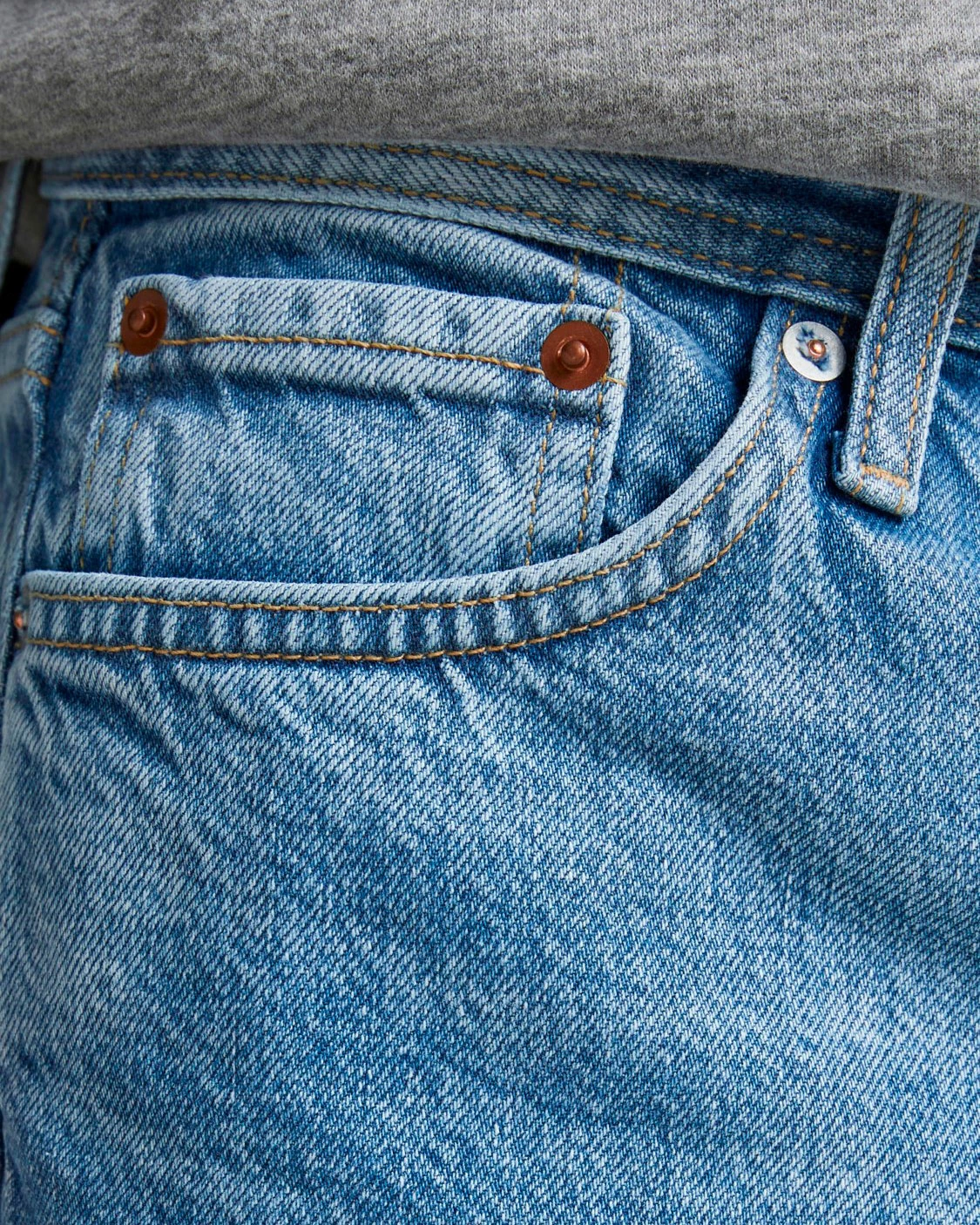 Xhinse për meshkuj Jack & Jones JJICHRIS JJORIGINAL CJ 920 NOOS, denim [Madhësia: 38/34]