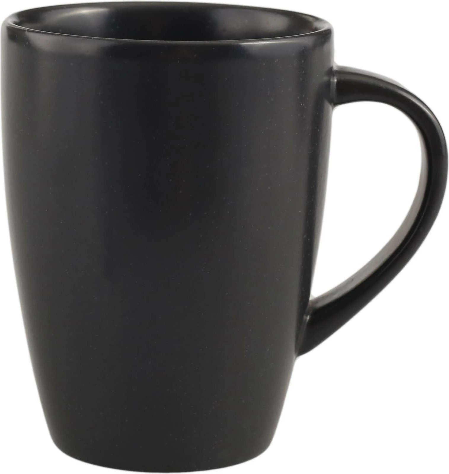 Kupa porcelani Porland Seasons Coal 260ml, e zezë, set 6 copë