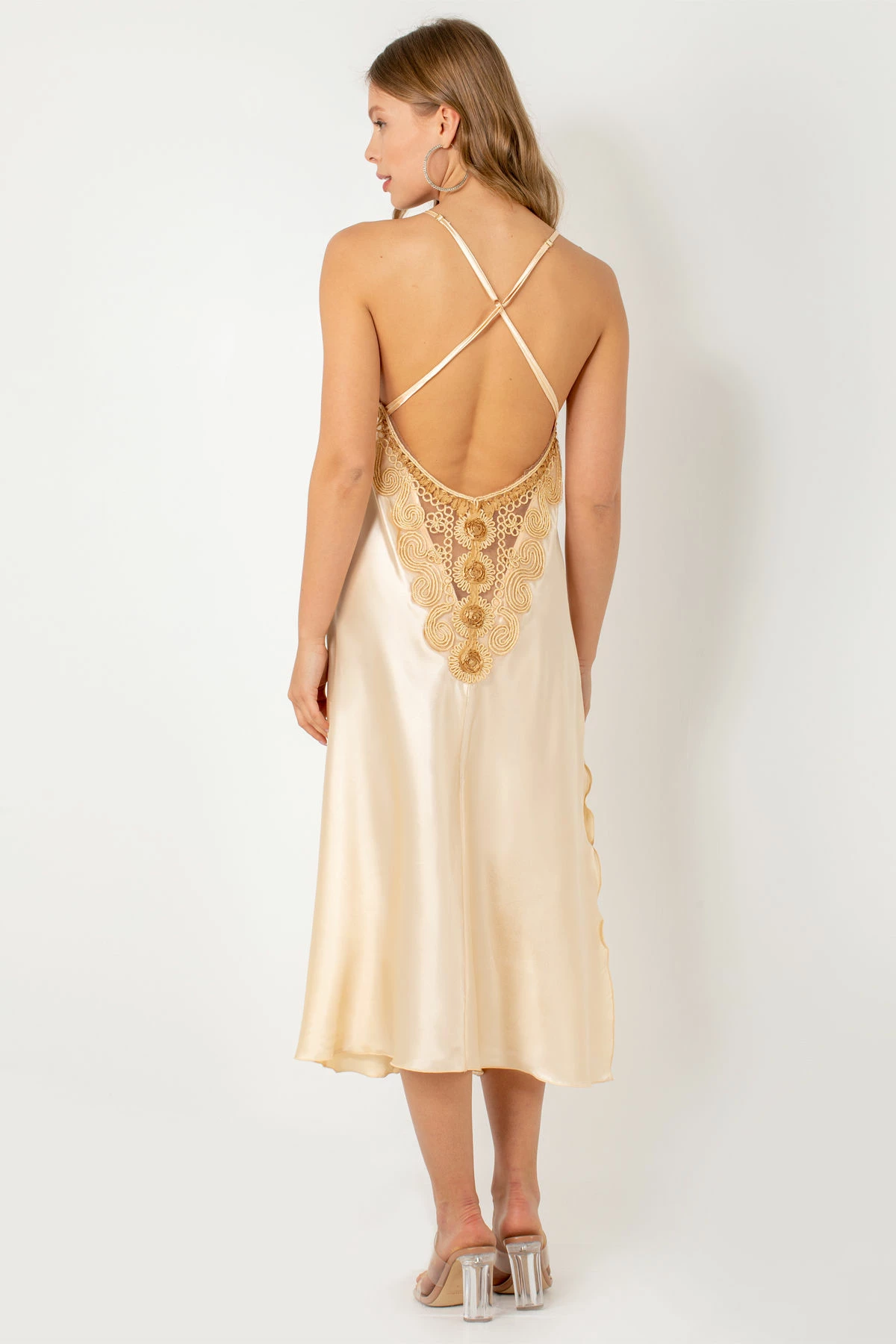 Babydoll Jumeon, ngjyrë papaja, 001-018665, S/M (1 copë)
