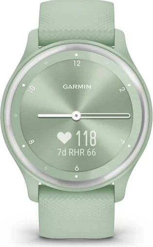 Smartwatch Garmin vívomove Sport, OLED, GPS, Mint