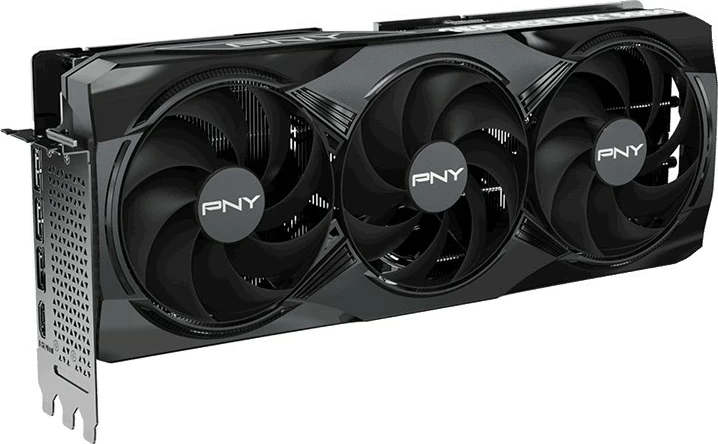 Kartelë grafike PNY GeForce RTX 5080, 16GB, 3 ventilatorë, PCI Express x16, e zezë