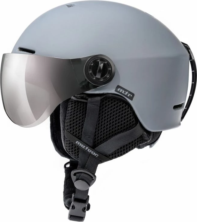 Helmetë skijimi Meteor, gri [Madhësia: Standarde]
