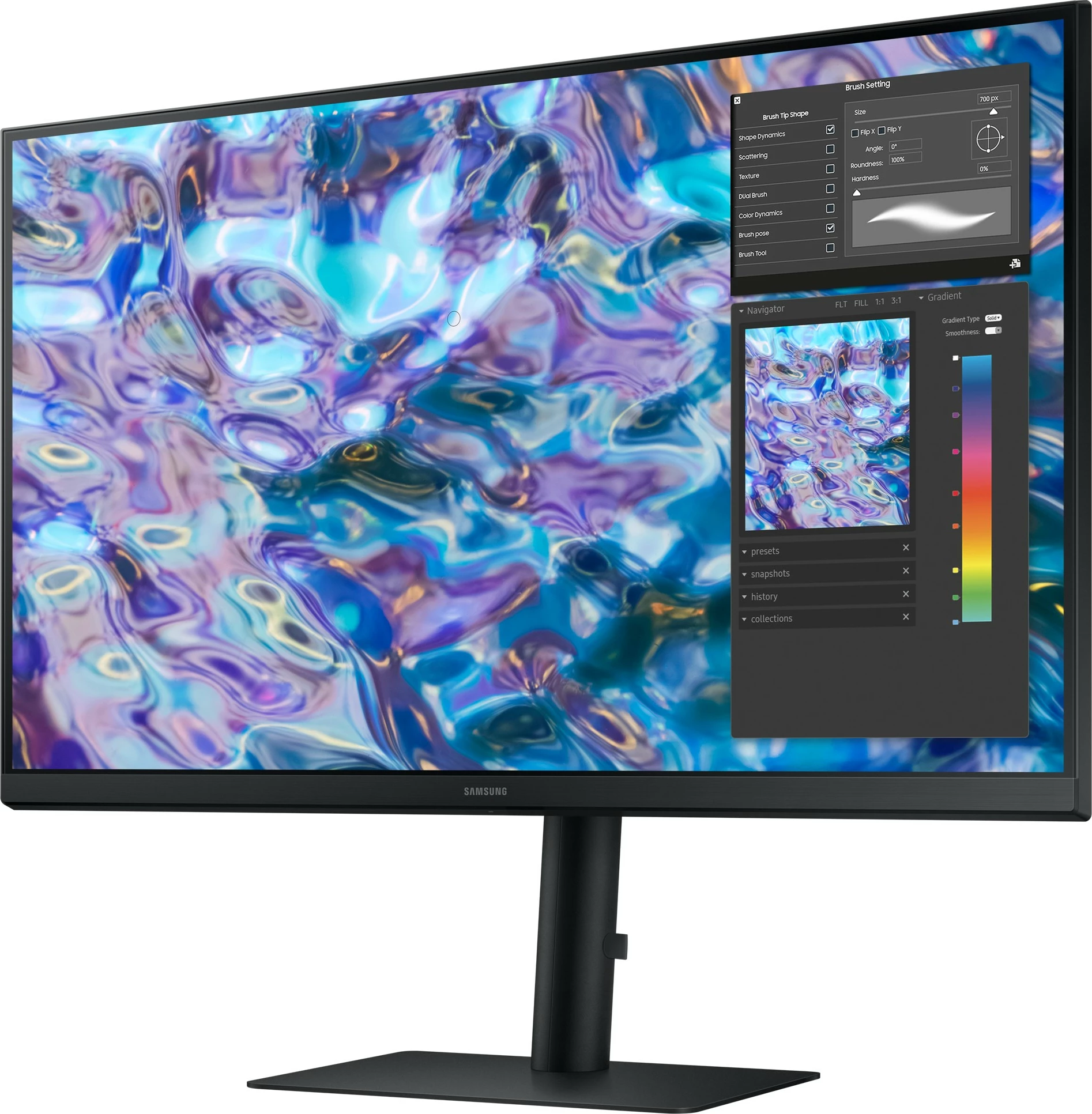 Monitor Samsung S61B, 27", 2560 x 1440 pixels, Quad HD, i zi
