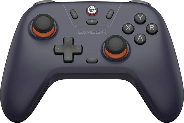 Kontroller wireless GameSir T4n Lite, Hall Effect, 600 mAh, Bluetooth/dongle/USB-C, për PC/Switch/Android/iOS, vjollcë, set me marrës USB