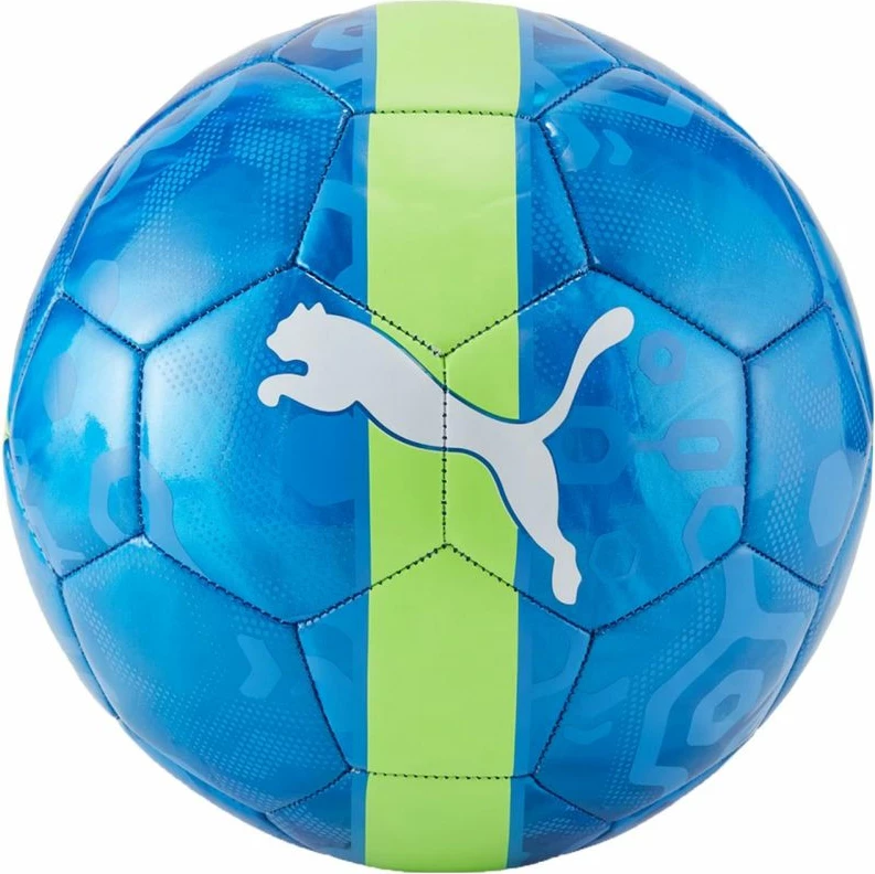 Top futbolli Puma për meshkuj e femra, blu e gjelbër