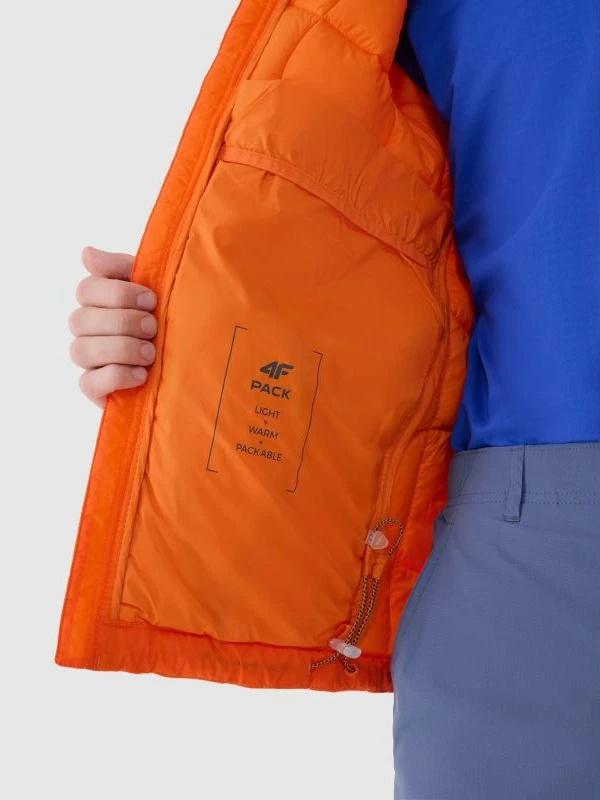 Jakne trekking për meshkuj 4F 4FWSS25TDJAM527, gri