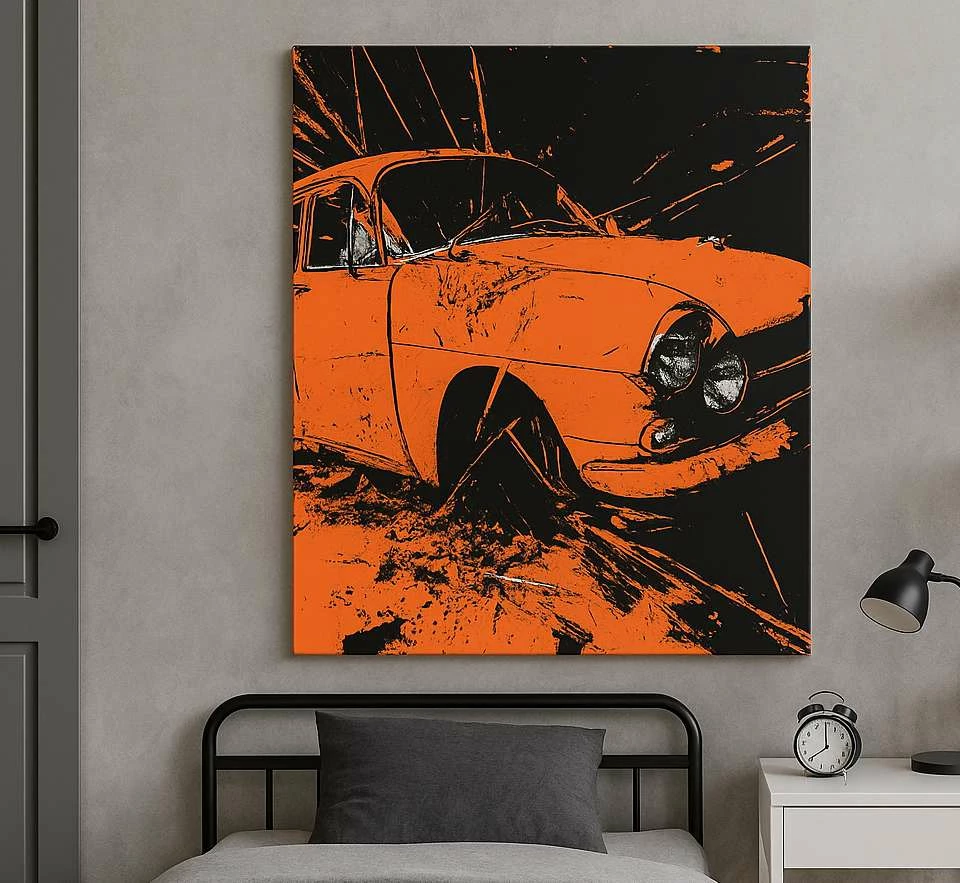 Pikturë dekorative në kanavacë, Wallity, Hm_Cnvs26-29, 70x100cm