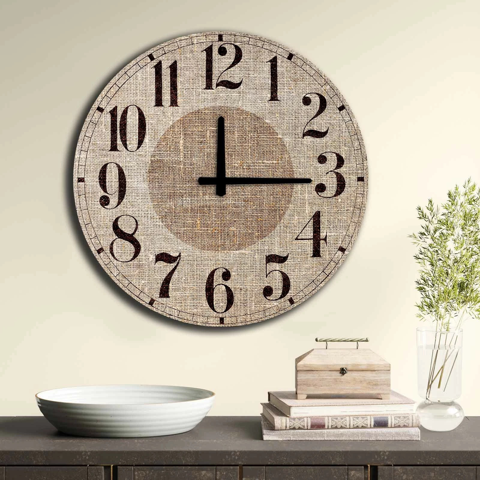 Orë dekorative MDF, Wallity, 5050MS-047, shumëngjyrëshe, 50cm