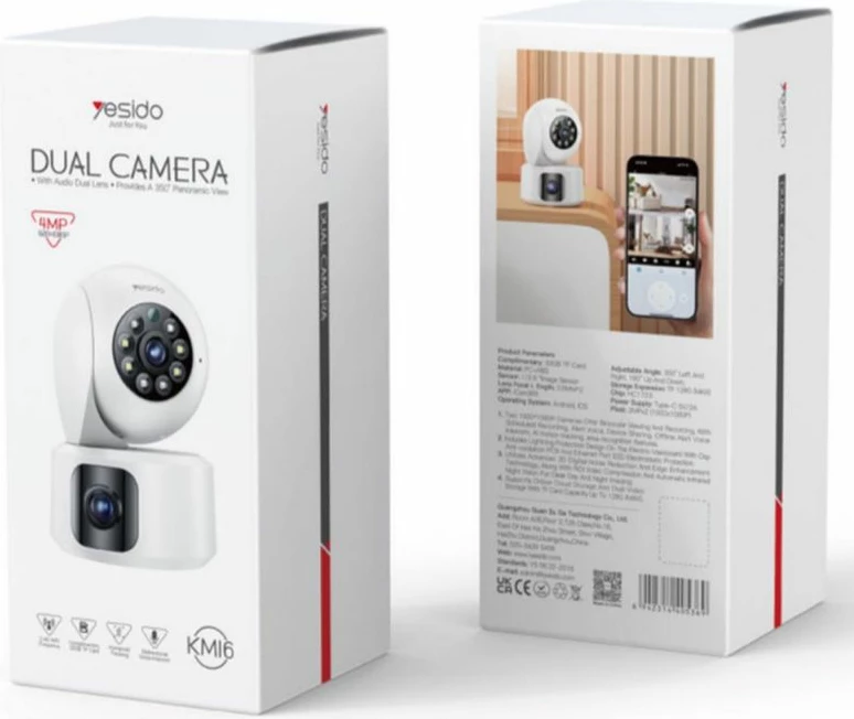 Kamer Indoor 350° Dhe 180° 2mp