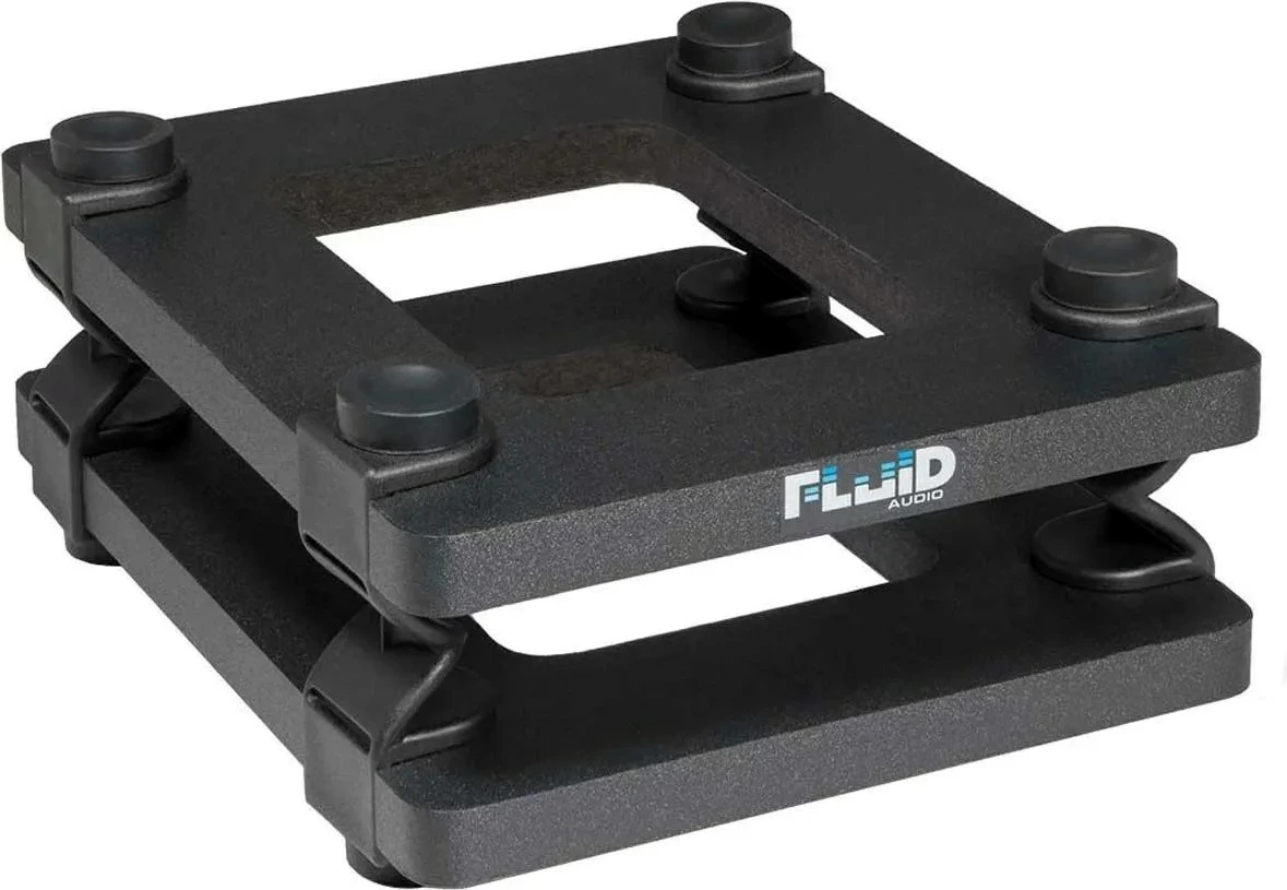 Stenda për monitorë studio Fluid Audio DS5, 4-5 inç, Plastike, Zezë, Set 2 copë