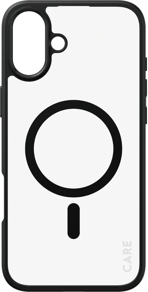 Mbështjellës PanzerGlass CARE Case Flagship Urban Combat MagSAFE për iPhone 16 Plus, transparent