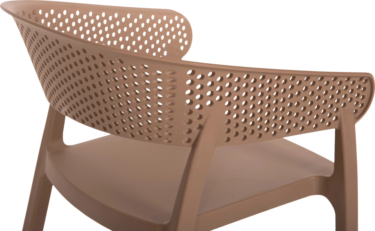 Karrige polipropileni, ngjyrë kapuçino, FH5941.03, 53,5x50,5x73H cm